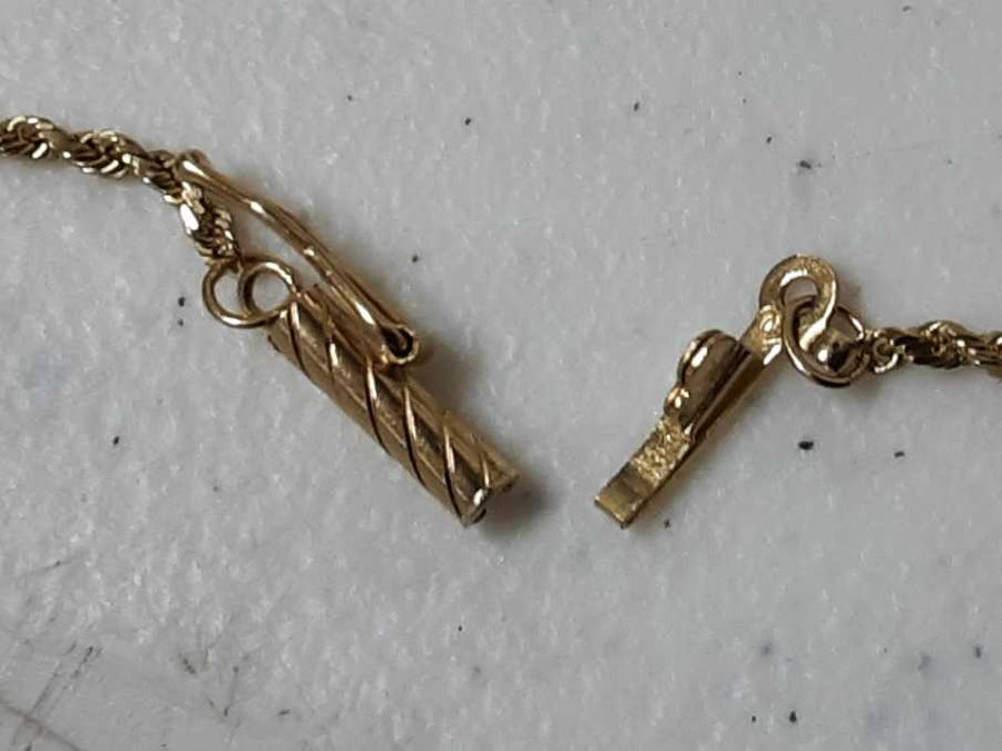 Rope Chain - Yellow Gold 14k (.585) 4.9 grams 23 inch