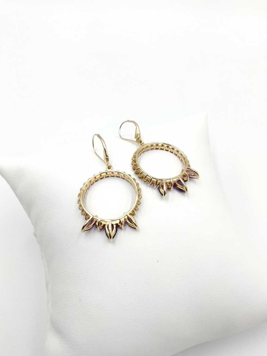 Earrings - Yellow Gold 14k (.585) 5 grams