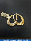 Jacket Earrings - Yellow Gold 14k (.585) 3 grams