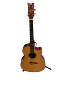 Dean Guitars Exotica Bb Gn Beige / Tan Acoustic / Electric Classic Guitar