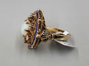 Women's Ring - Yellow Gold 14k (.585) 11.1 grams Size 7