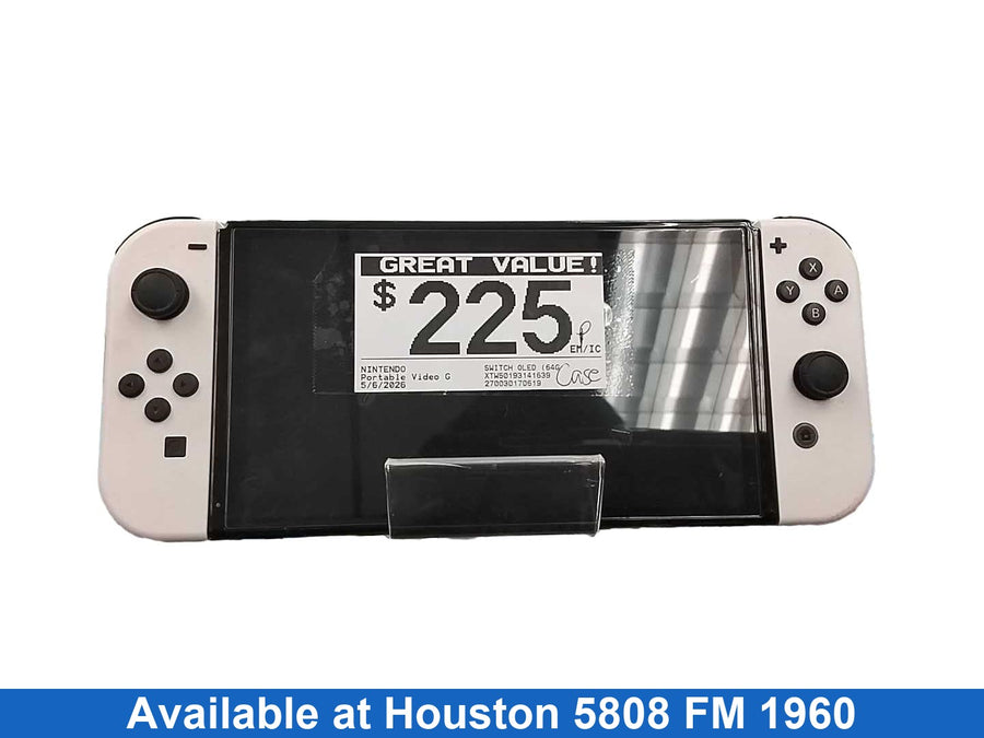 Nintendo Switch Oled (64gb) 64 Gb White Portable Video Game System