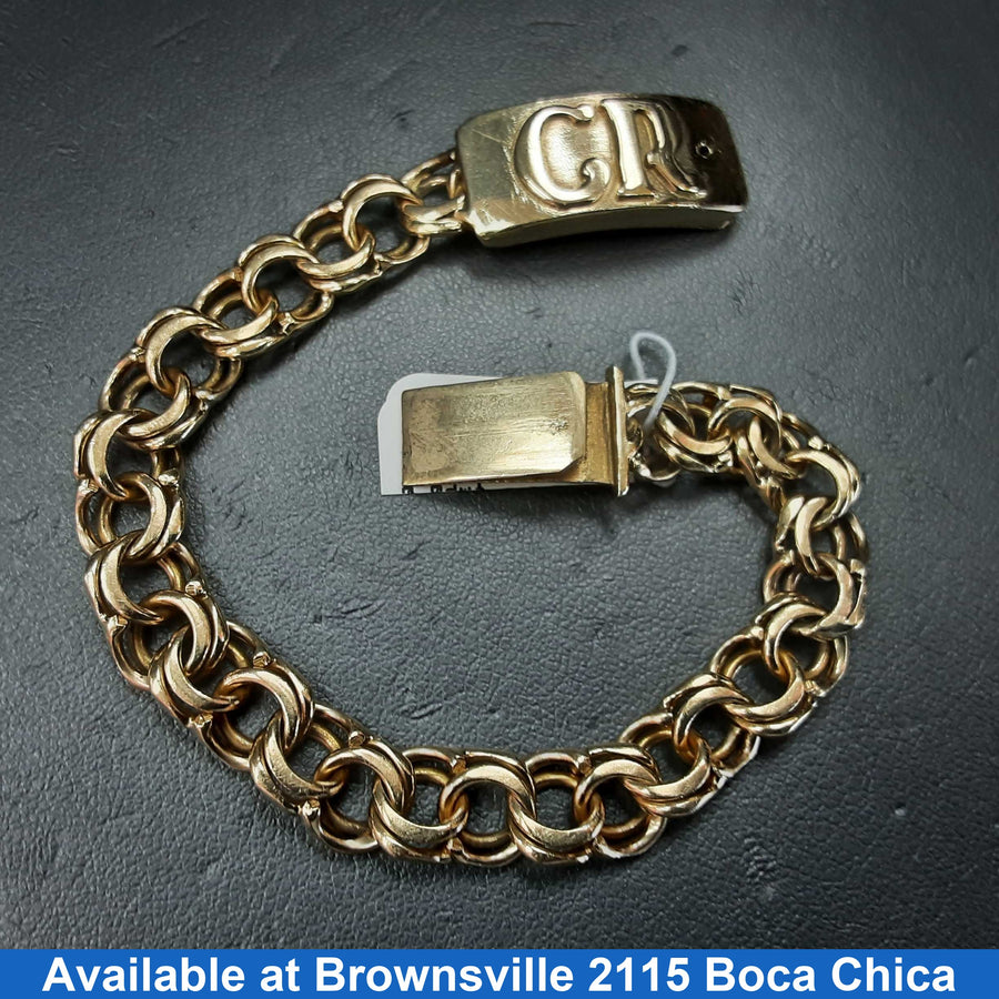 ID Bracelet - Yellow Gold 10k (.417) 22.2 grams 8 inch