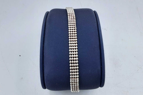 Bead Bracelet - Silver 6.1 grams 7 inch