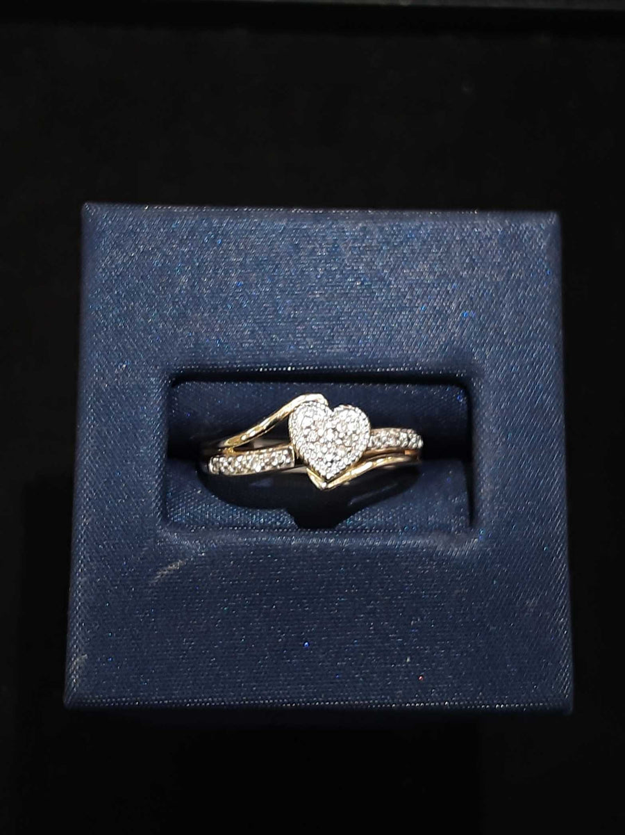 Women's Ring - Yellow Gold 10k (.417) 1.6 grams Size 20