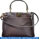 Fendi Peekaboo Iseeu Small Brown Purse / Handbag