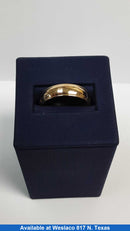 Ring - Wedding Band - Yellow Gold 14k (.585) 4.5 grams Size 10