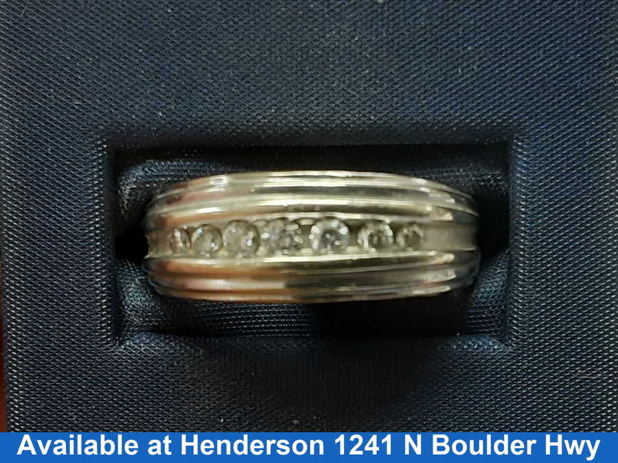 Men's Ring - White Gold 14k (.585) 8.3 grams Size 20