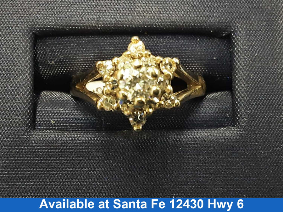 Women's Ring - White Gold 14k (.585) 4.1 grams Size 5