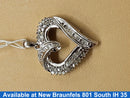 Diamond Pendant - Silver 4 grams