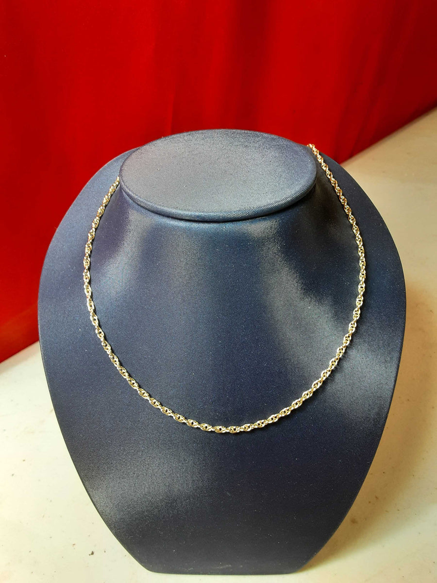 Rope Chain - Yellow Gold 14k (.585) 5.1 grams 12 inch
