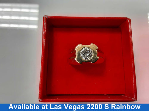 Men's Ring - Yellow Gold 14k (.585) 10.5 grams Size 6