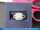 Women's Ring - White Gold 14k (.585) 4.6 grams Size 20
