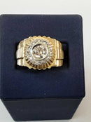 Men's Ring - Yellow Gold 14k (.585) 13.5 grams Size 10.5
