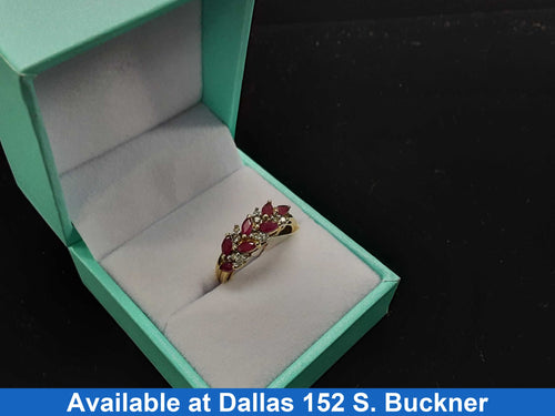 Women's Ring - Yellow Gold 14k (.585) 2.7 grams Size 20