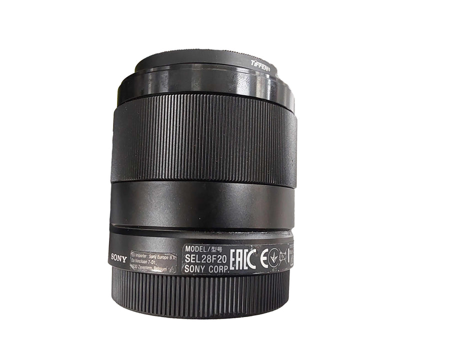 Sony Sel28f20 Black Photographic Lens