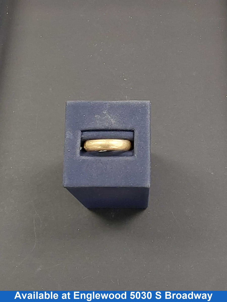Ring - Wedding Band - Yellow Gold 14k (.585) 6.7 grams Size 10
