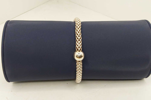 Woven Bracelet - Silver 13.76 grams 8 inch