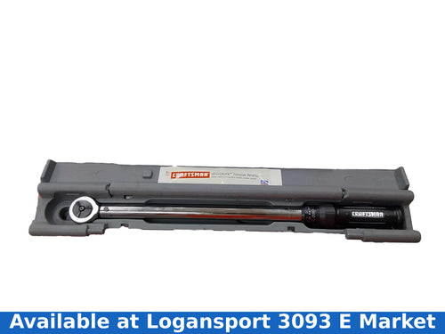 Craftsman Microtork Torque Wrench Silver Mixed Hand Wrench