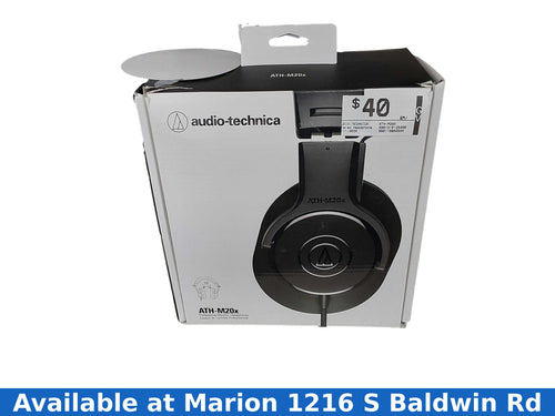 Audio-technica Ath-m20x Black Stereo Headphone