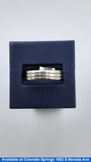 Ring - Wedding Band - White Gold 14k (.585) 8.1 grams Size 10