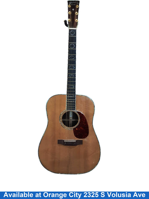 C.f. Martin & Co D-42 Beige / Tan Acoustic Classic Guitar