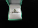 Women's Ring - Solitaire - White Gold 14k (.585) 4.5 grams Size 6