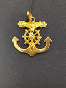 Religious Pendant - Yellow Gold 10k (.417) 2.2 grams