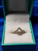 Women's Ring - Yellow Gold 14k (.585) 1.7 grams Size 6