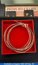 Bangle Bracelet - White Gold 10k (.417) 32.6 grams 6 inch