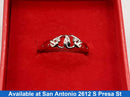 Women's Ring - White Gold 10k (.417) 1.4 grams Size 7.5