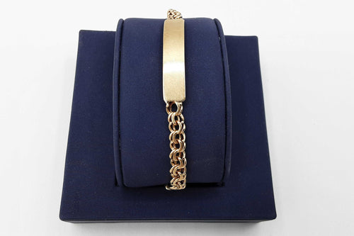 ID Bracelet - Yellow Gold 10k (.417) 9 grams 9 inch