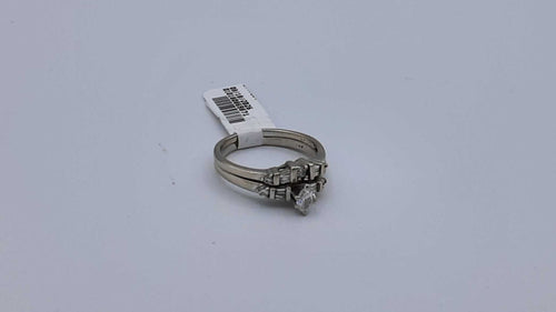 Ring - Engagement Set - White Gold 14k (.585) 4.7 grams Size 7