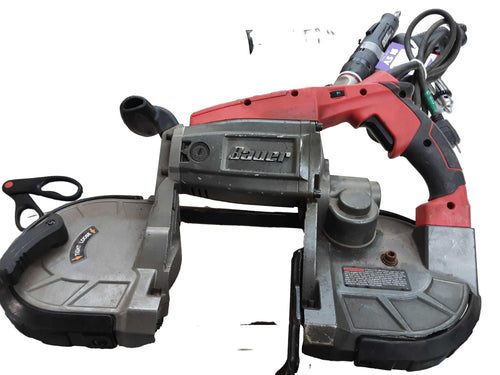 Bauer 1678e-b Red Corded Band Saw