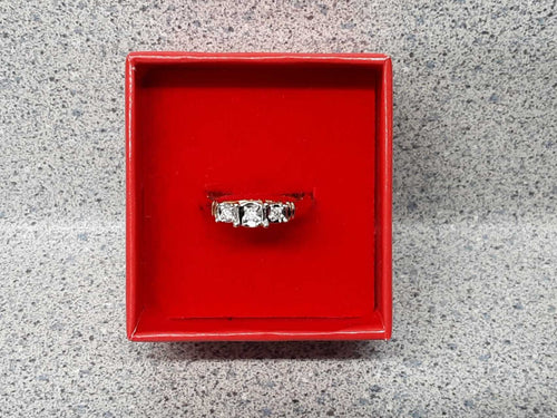 Women's Ring - Anniversary - Yellow Gold 10k (.417) 1.8 grams Size 7