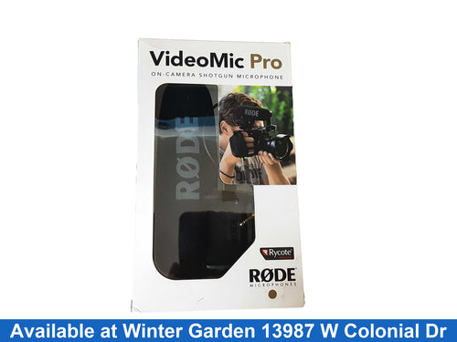 Rode Videomic Pro Black Other Camera Accessory