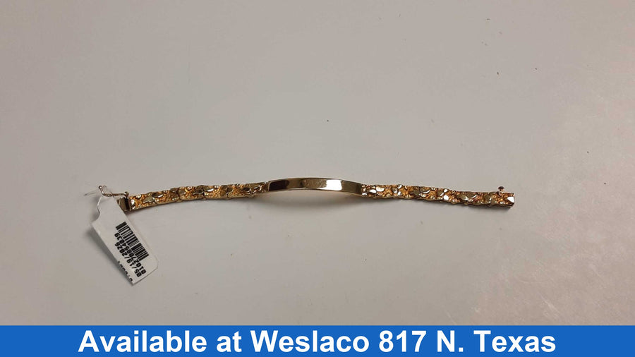 ID Bracelet - Yellow Gold 10k (.417) 5.4 grams 5 inch