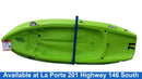 Lifetime Wave Green Kayak W/paddle