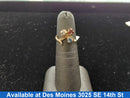 Women's Ring - Yellow Gold 10k (.417) 2.4 grams Size 5