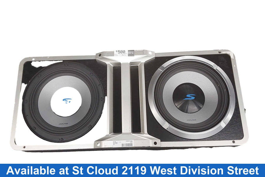 Alpine Halo Type S Black Car Sub-Woofer