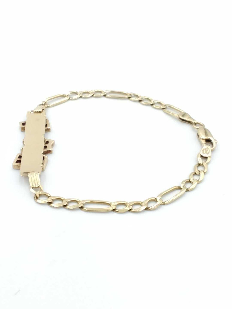 ID Bracelet - Yellow Gold 10k (.417) 7.2 grams 7 inch