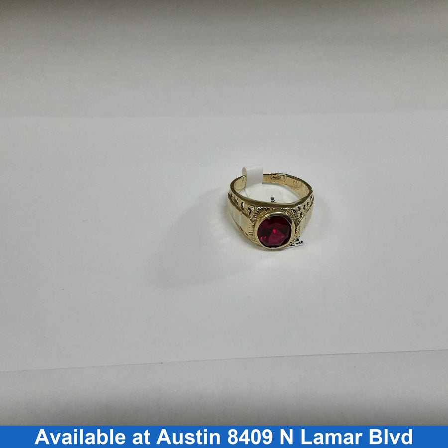 Men's Ring - Yellow Gold 10k (.417) 6.5 grams Size 12