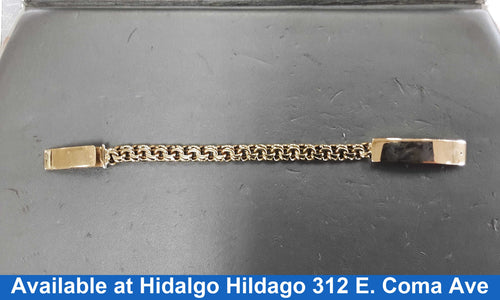 Bracelet - Yellow Gold 10k (.417) 27.7 grams 9 inch
