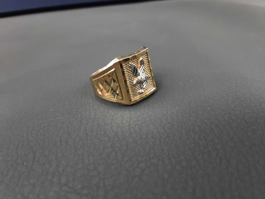 Women's Ring - Yellow Gold 10k (.417) 4.2 grams Size 7.5
