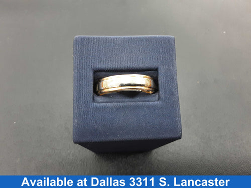 Ring - Wedding Band - Yellow Gold 14k (.585) 6.8 grams Size 9