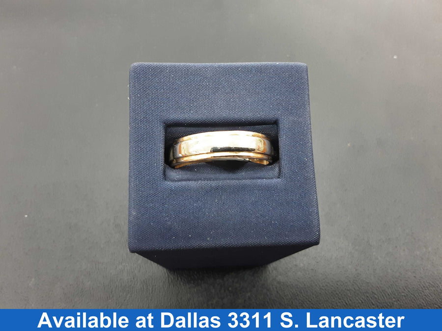 Ring - Wedding Band - Yellow Gold 14k (.585) 6.8 grams Size 9