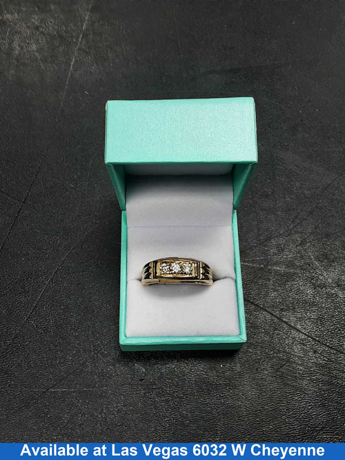 Men's Ring - Yellow Gold 14k (.585) 8.6 grams Size 20