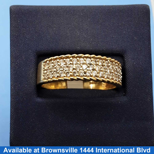 Men's Ring - Yellow Gold 10k (.417) 3.9 grams Size 12