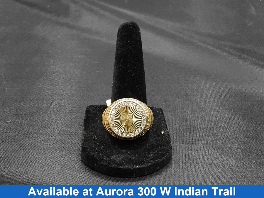 Men's Ring - Yellow Gold 14k (.585) 6.6 grams Size 11