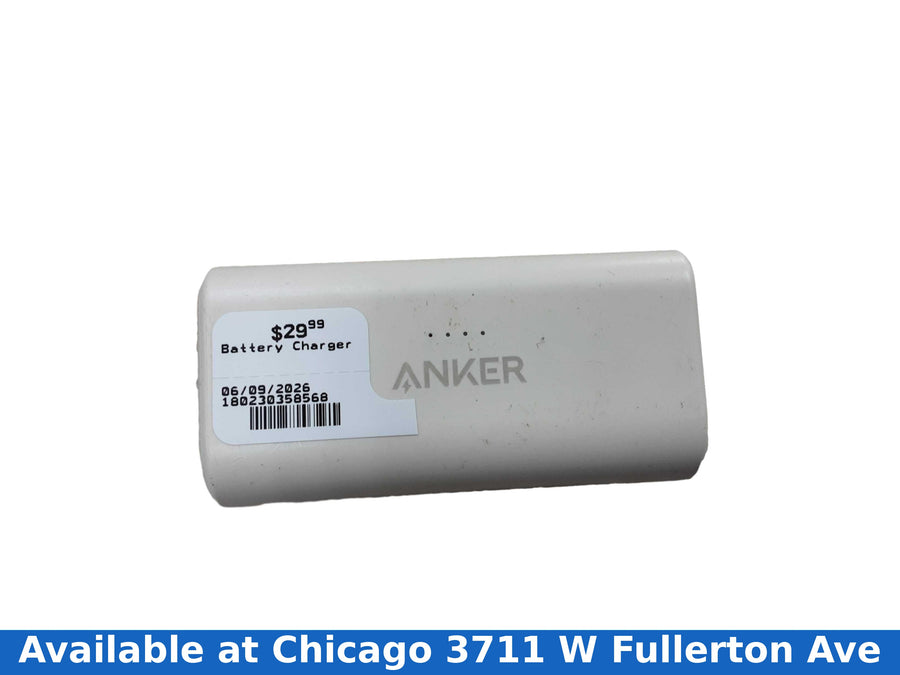 Anker Nano Power Bank White Battery Charger